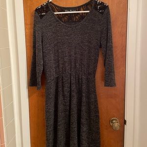 Modest Grey Dress